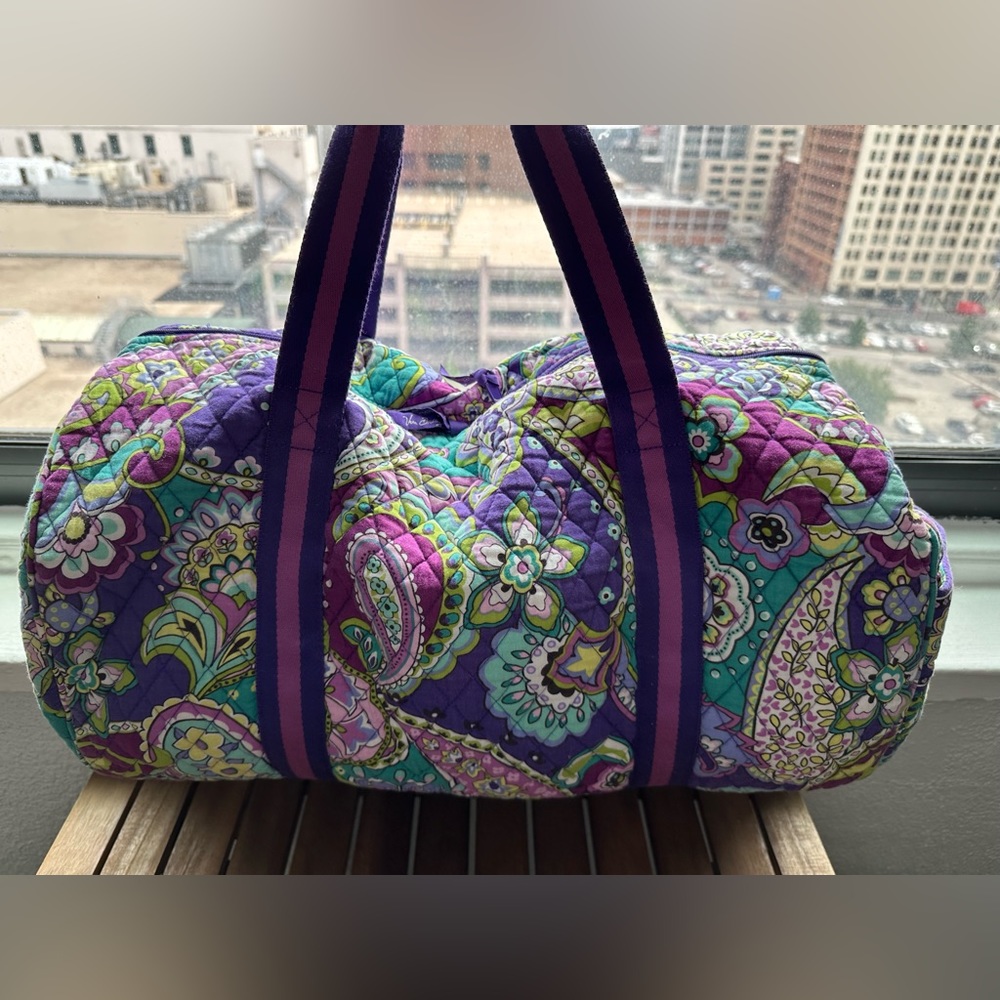 Vera Bradley duffel bag